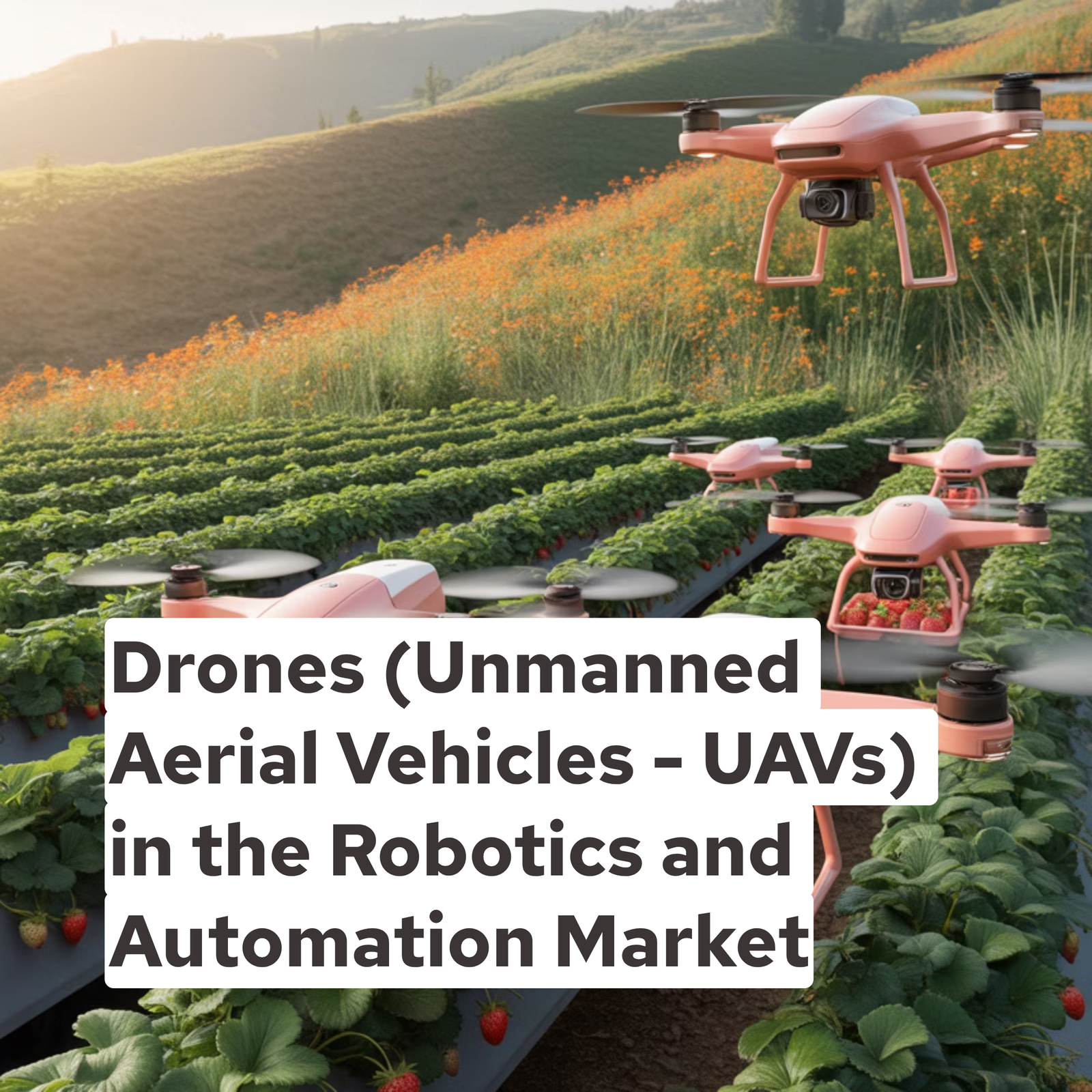Drones (Unmanned Aerial Vehicles - UAVs) in the Robotics and Automation Market