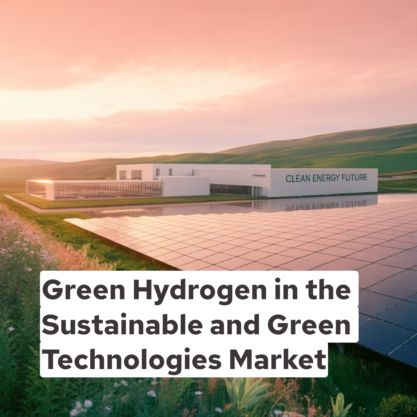 Green Hydrogen in the Sustainable and Green Technologies Market